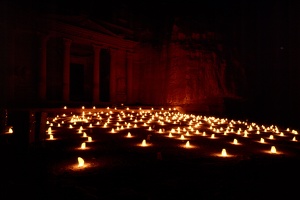 Petra At Night